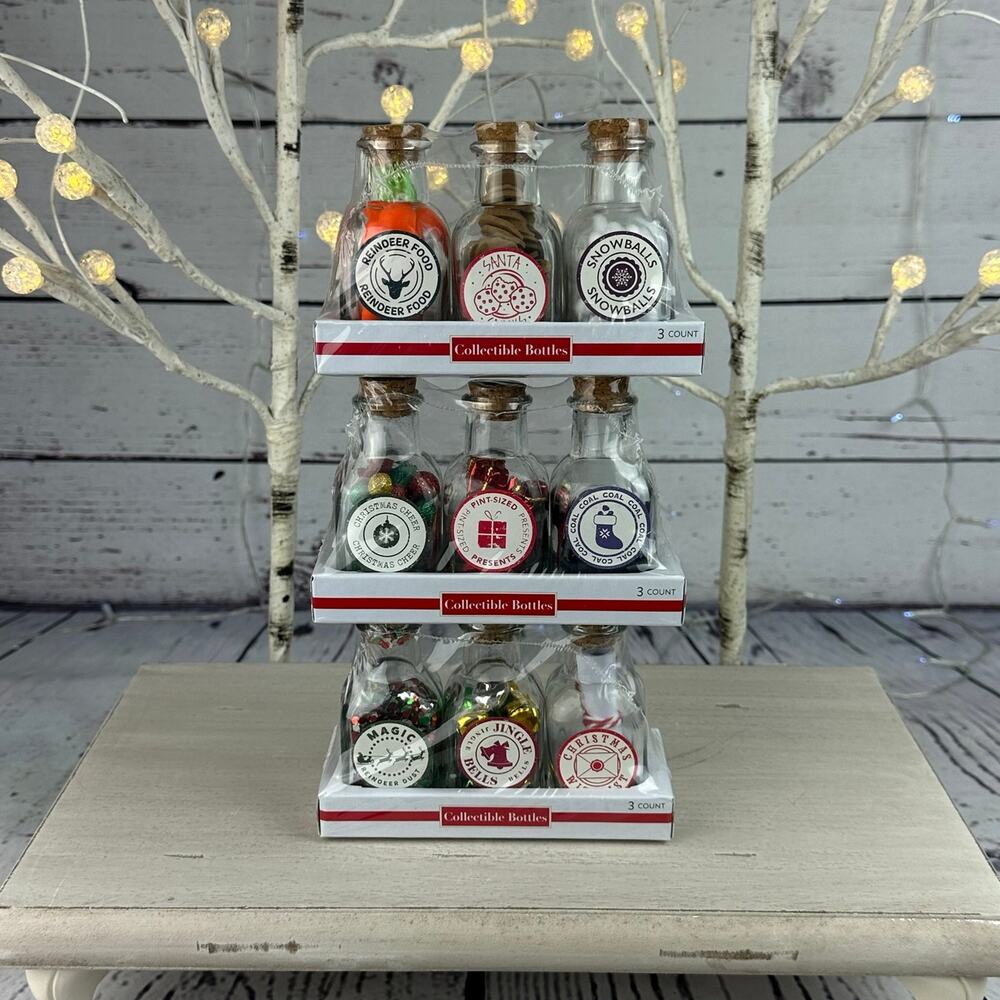 🎄 Target Bullseye 2022 Mini Christmas Jar Set – Sealed Collectible